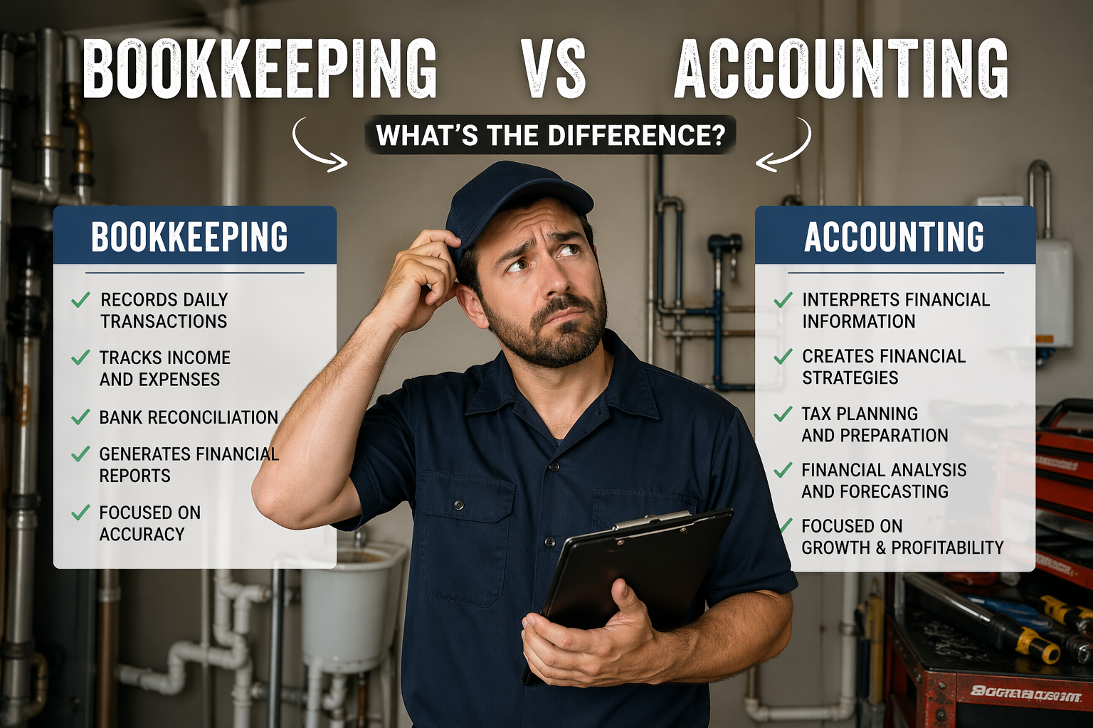 bookkeeping vs accounting